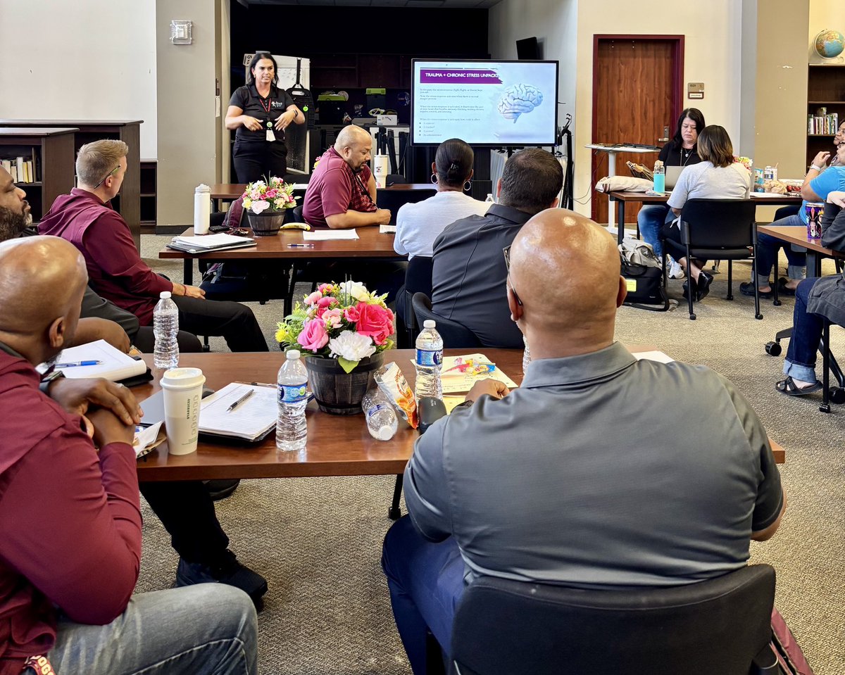 Really enjoyed my time with <a href="/HumbleISD_SCHS/">Summer Creek High</a> + restorative practices!  Bulldogs are lucky to have all of yall!  What a great way to start the year! <a href="/HumbleISD_CBS/">HumbleISD_CBS</a> <a href="/HumbleISD/">Humble ISD</a>