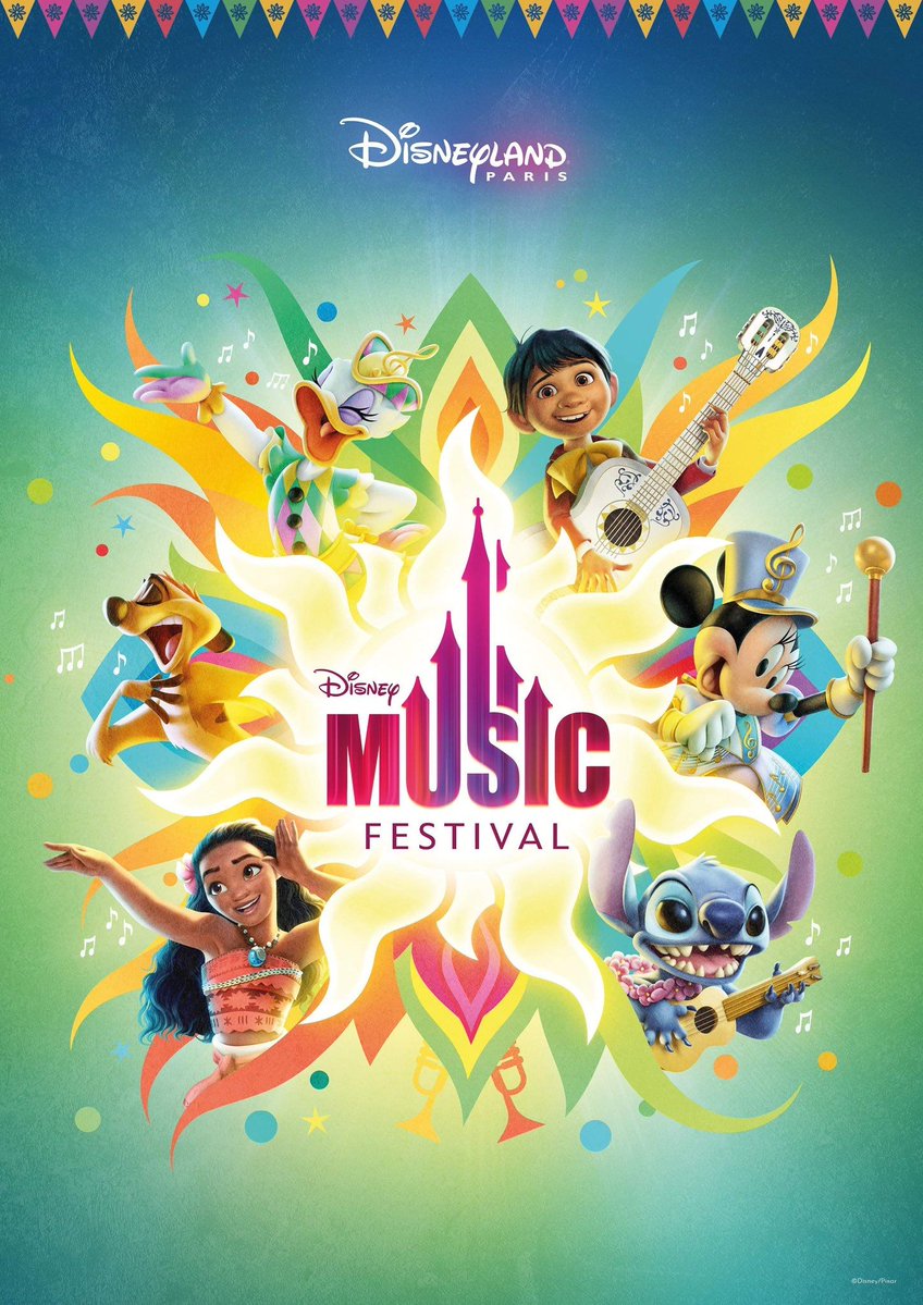 DLPReport's tweet image. As a reminder, Disney has stated during the launch event that the Disney Music Festival would only take place in 2025.