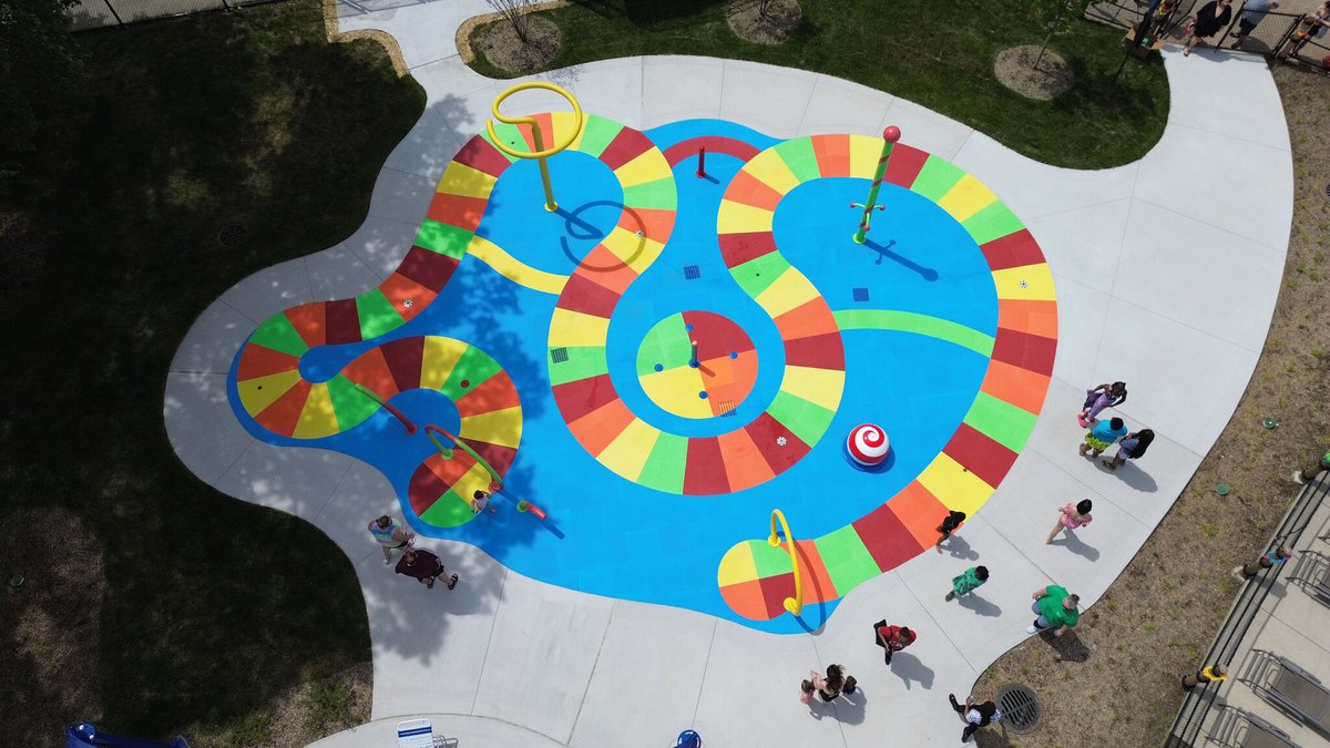 Life_Floor's tweet photo. ✨ Imagination underfoot! These themed splash pads, from car-inspired designs to coastal creatures, turn community spaces into story-driven adventures.  
https://t.co/BN8gAnUyOt

#DesignInspo #SplashPadMagic #AquaticPlay #LifeFloor https://t.co/fkN4z4mNvf