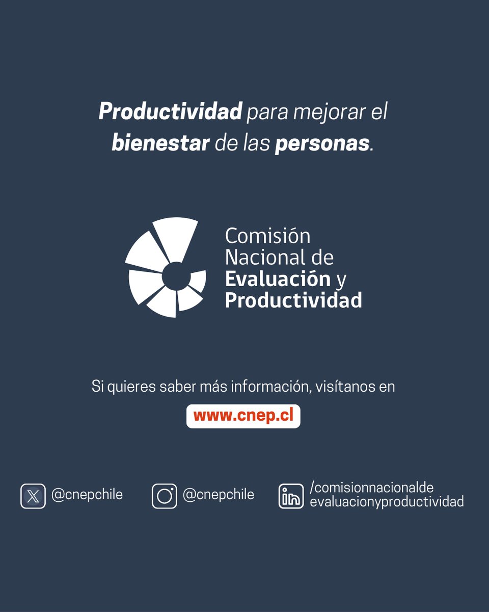 Comisión Nacional de Evaluación y Productividad tweet media