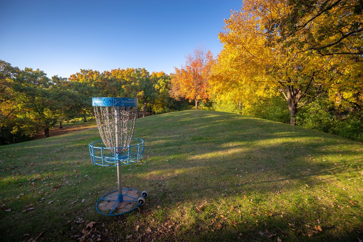 Did you know Bethel’s disc golf course is ranked #3 in the nation? 🥏

Tackle 18 scenic holes with wooded fairways, elevation changes, and views of Lake Valentine—all on 247 beautiful acres. Open to students and the community, it’s a perfect way to experience Bethel’s campus.