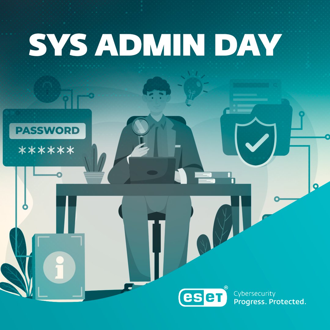 ESETLA's tweet image. SysAdmin Day | Los héroes anónimos que mantienen todo funcionando (incluso cuando no los vemos).
✔️ Salvan redes
✔️ Rescatan backups
✔️ Enfrentan amenazas
Gracias por estar siempre ahí. 🫶