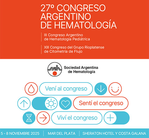 SAHematologia's tweet photo. 📢 ¡Del 5 al 8 de nov llega el 27° Congreso Argentino de Hematología en Mar del Plata!
🔬 Incluyendo el Congreso de Hematología Pediátrica y Citometría de Flujo.
👉 Vení, sentí y viví el congreso.
#CongresoSAH2025 #Hematología #SAH https://t.co/fthQn9J1Tg