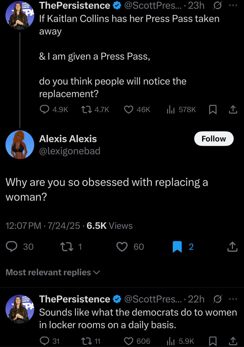 They just can’t help themselves. 

The cognitive dissonance is real.