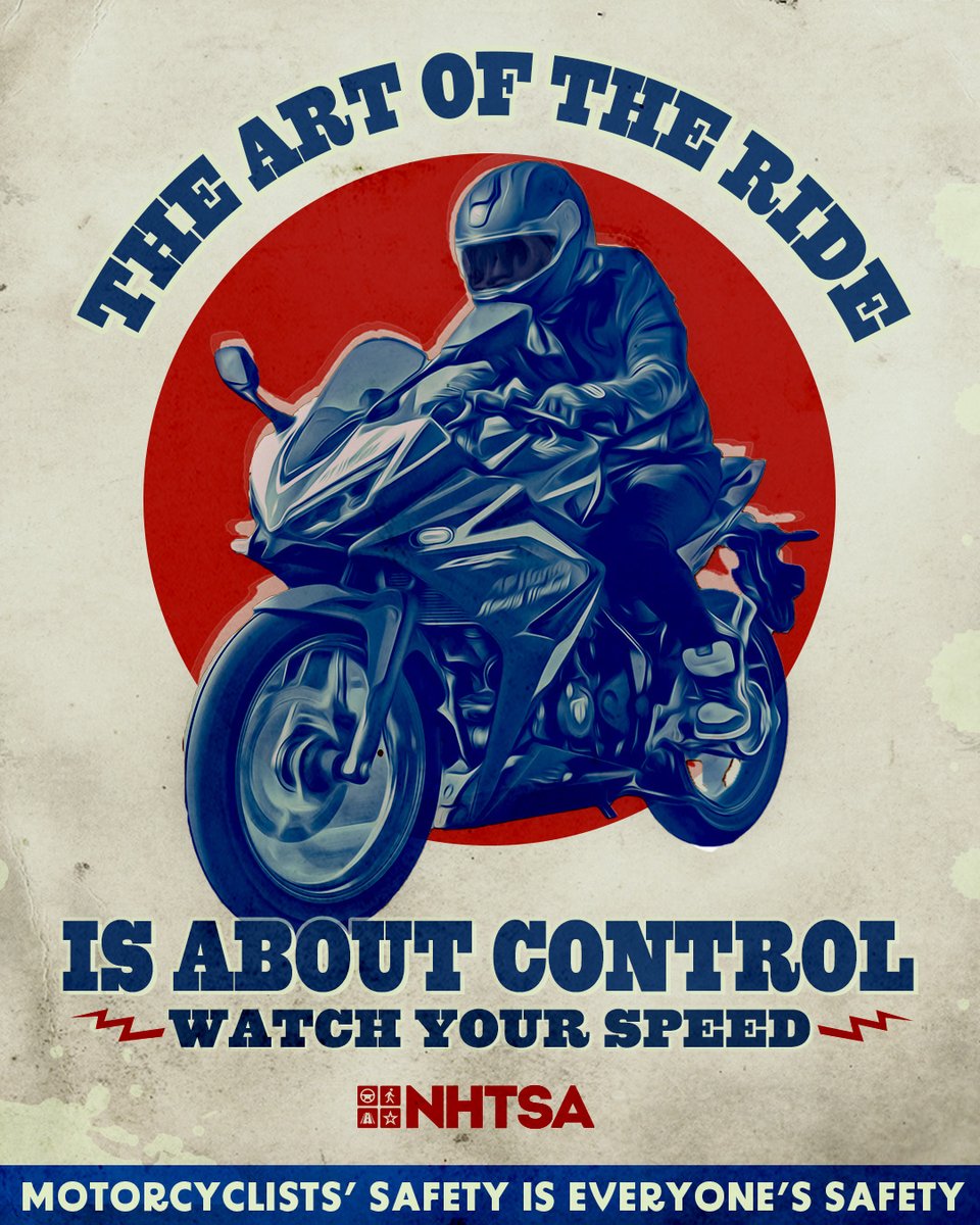 DriveSafeAL's tweet image. According to NHTSA, 36% of all motorcycle riders involved in fatal crashes in 2023 were speeding.