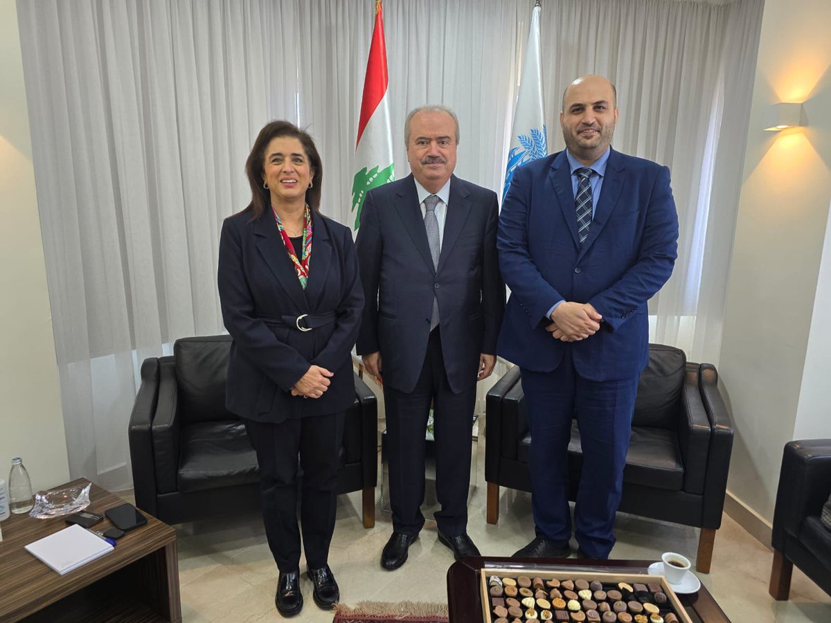 HananBalkhy's tweet image. I met H.E. Minister of Finance Yassine Jaber to discuss the urgent need to increase public investment in health.
Lebanon’s health budget has fallen by over 90% since 2018–leaving hospitals, primary health care centres, and chronic illness treatment programmes dangerously…