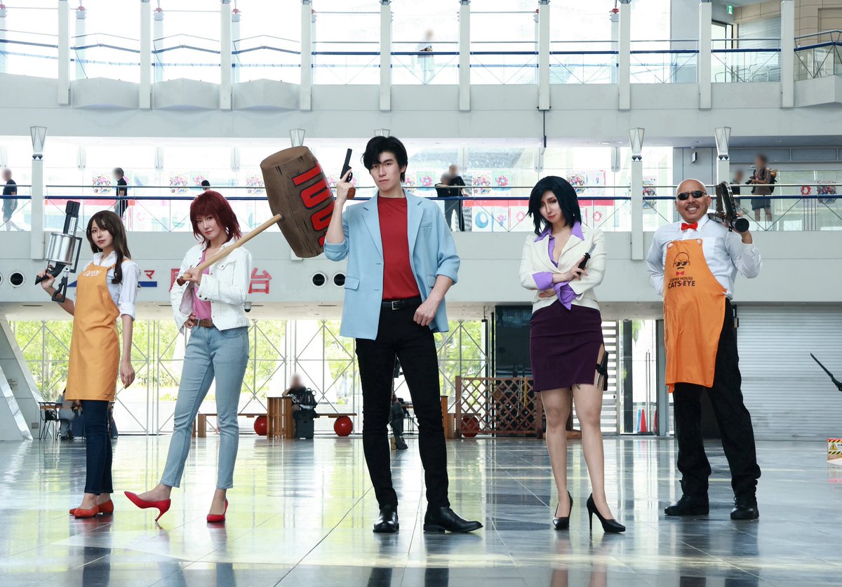 sae_re_ba_ryo's tweet image. 【コスプレ/ cosplay】
シティーハンター/CITY HUNTER
📸:アジ河豚 さん(@ajifugu_Camera)
&天竺 さん(@tenziku07)
撮影いただきありがとうございました😭✨
香:ゆうご さん
冴子:RenRen さん
海坊主:がち○○ さん
美樹:みやこ さん
#コスメルinコスモタワー