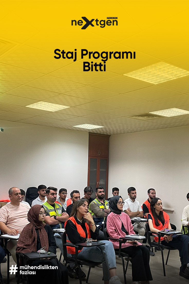 Staj programımızı başarı ile sonuçlandırdık.👷‍♂️🎓

#mühendisliktenfazlası #hidrokon #kariyer #nextgen