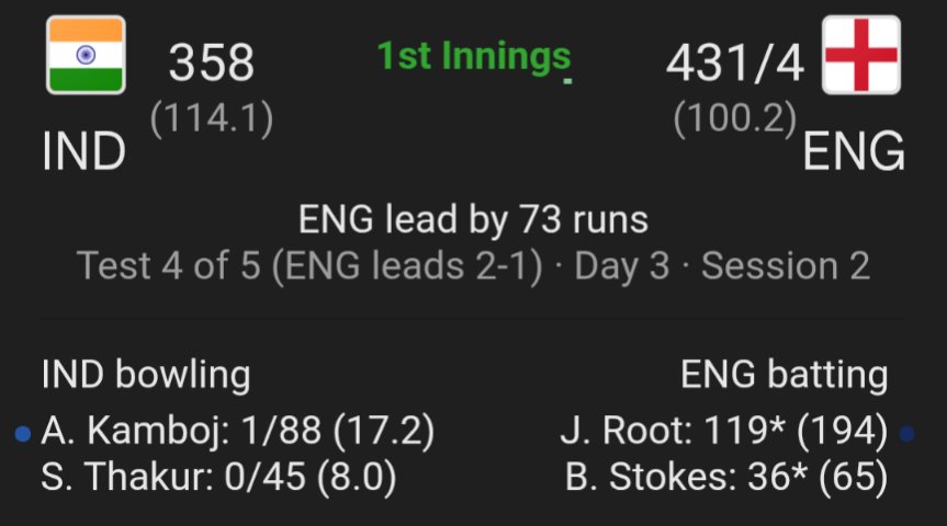 Rooty! 🤯
#TestCricket