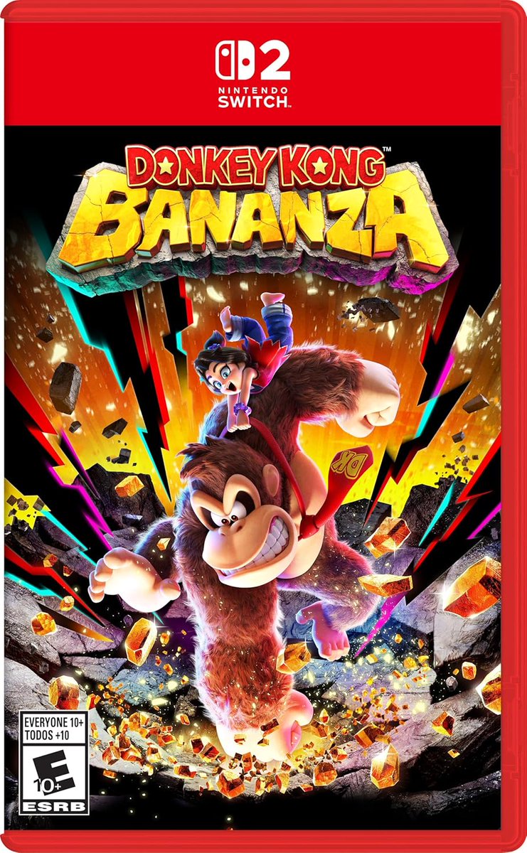 Stallion83's tweet image. Donkey Kong Bananza (Physical) is $62.99 right now on Amazon
amzn.to/4m81t4F #ad