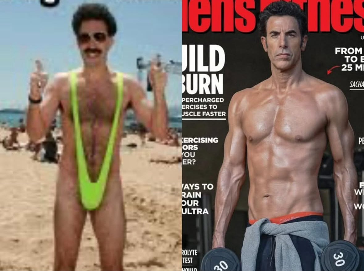 TiboInShape's tweet image. Borat a commencé la muscu 👏👏