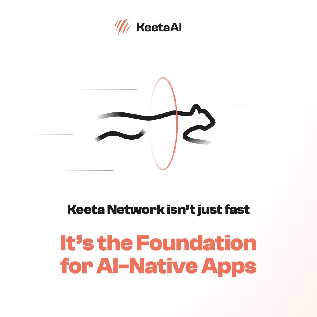 KT_AI_TECH's tweet image. Keeta isn’t just fast — it’s the foundation for AI-native apps.

KeetaAI is the first full-suite intelligence layer on Keeta Network:

🧠 Wallet analytics
📊 Real-time trade signals
🚀 Instant token launcher
🌐 Multi-chain by design