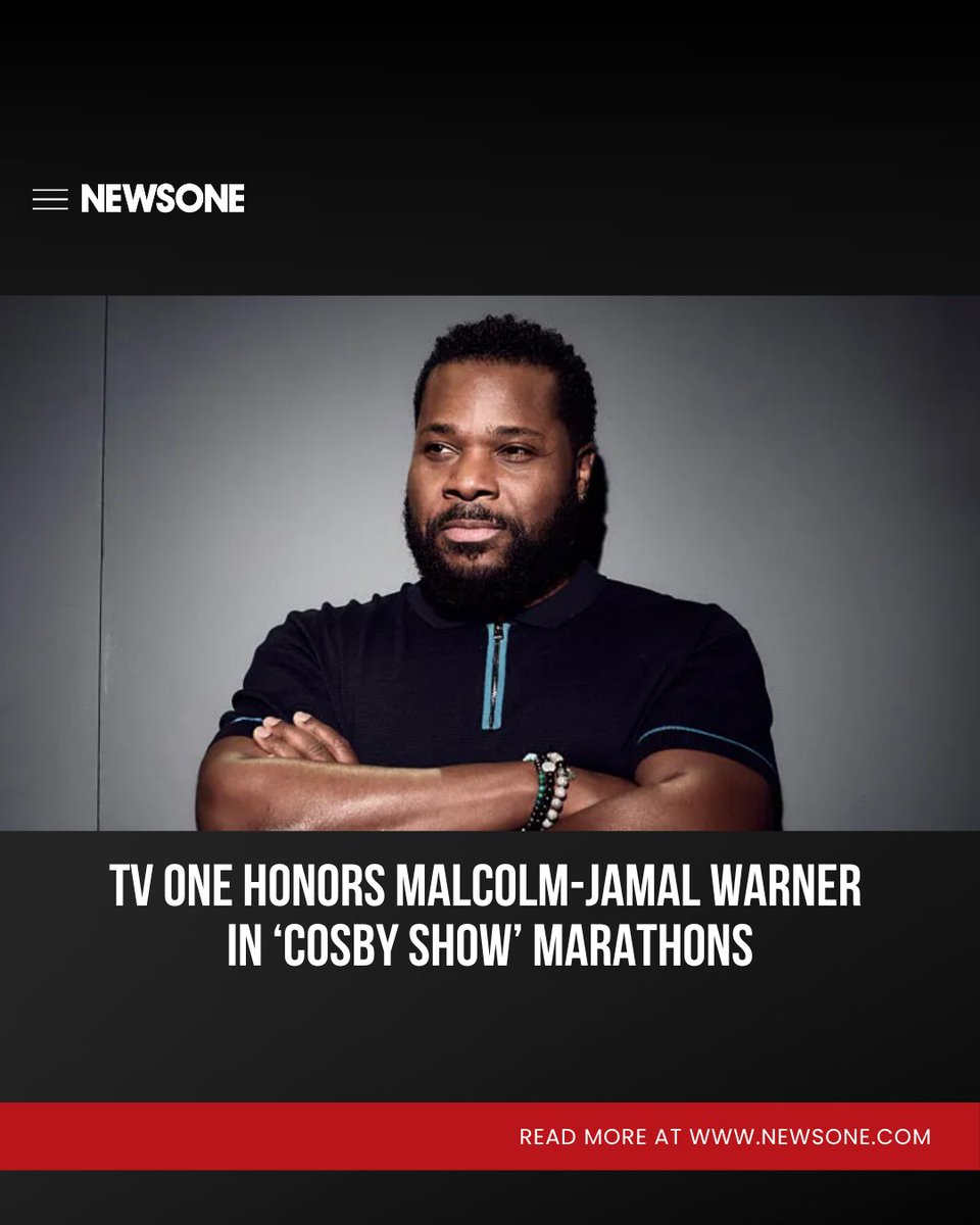 As the culture is still reeling from the untimely death of late actor Malcolm-Jamal Warner, TV One plans to honor him by airing two tribute marathons of The Cosby Show over the coming weekend. ❤️

bit.ly/4f5hN3U