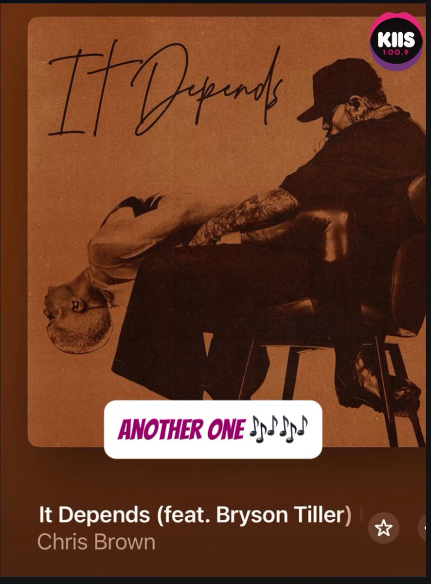 KIIS_FM_Uganda's tweet image. Still about #newmusicfridays #ChrisBrown and #brysontiller have released a song together “IT DEPENDS “.
#kiis100 #hothitsforkampala #kiisfmug