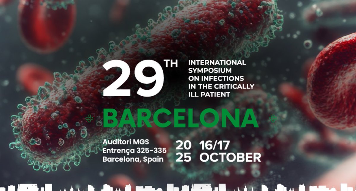 redEMC - Cursos Online (@redemc_cursos) on Twitter photo Compartimos la invitación al 29th International Symposium on Infections in the Critically ill patient 🦠
Con la participación de uno de nuestros destacados docentes el Dr. <a href="/ferrer_ricard/">Ricard Ferrer</a>
Más información en la web👉 bit.ly/455aNiO Compartimos la invitación al 29th International Symposium on Infections in the Critically ill patient 🦠
Con la participación de uno de nuestros destacados docentes el Dr. <a href="/ferrer_ricard/">Ricard Ferrer</a>
Más información en la web👉 bit.ly/455aNiO