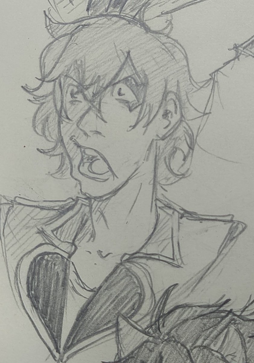 MissArtistAbby1's tweet photo. Some emotions practice with some of the twisted bois. Hope you enjoy! ❤️

#twistedwonderland #twistedwonderlandfanart #deucespade #ruggiebucchi #acetrappola #kalimalasim #leonakingscholar #art #traditionalart #fanart #artpractice #emotionpractice https://t.co/MTh2wYC0uH