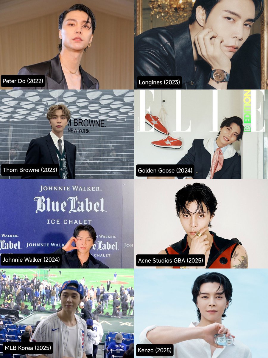 seeing johnny secured all these brand collaborations for himself only makes me soooo happy 🥹 i really hope in the future he will have more and more collaborations for himself💝 im rooting for you always, johnny!