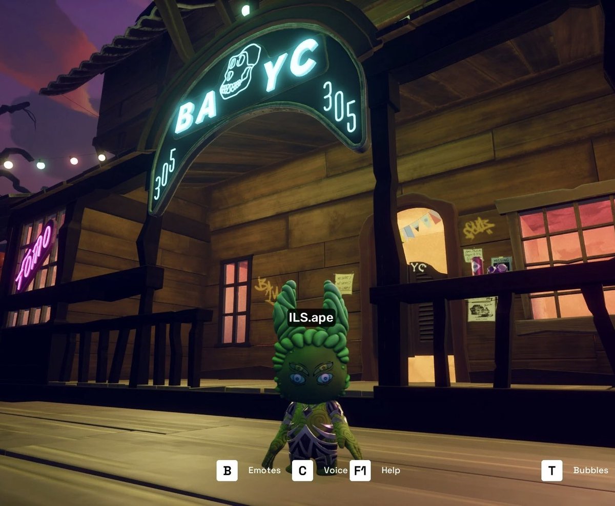 ILS_ape's tweet image. Great house @BoredApeYC in the @OthersideMeta 🤙🏼