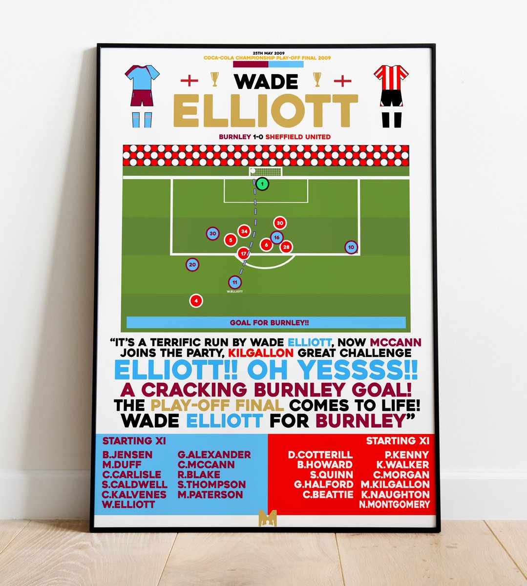 MezzalaDesigns's tweet image. 🟣BURNLEY PRINTS🟣
Remember an incredible campaign with our Burnley Prints🟣
CODE: ‘CLARETS’ for 15% OFF All Items✅
➡️mezzaladesigns.co.uk/collections/bu…
#twitterclarets @TurfCastPodcast @TheBurnleyWay