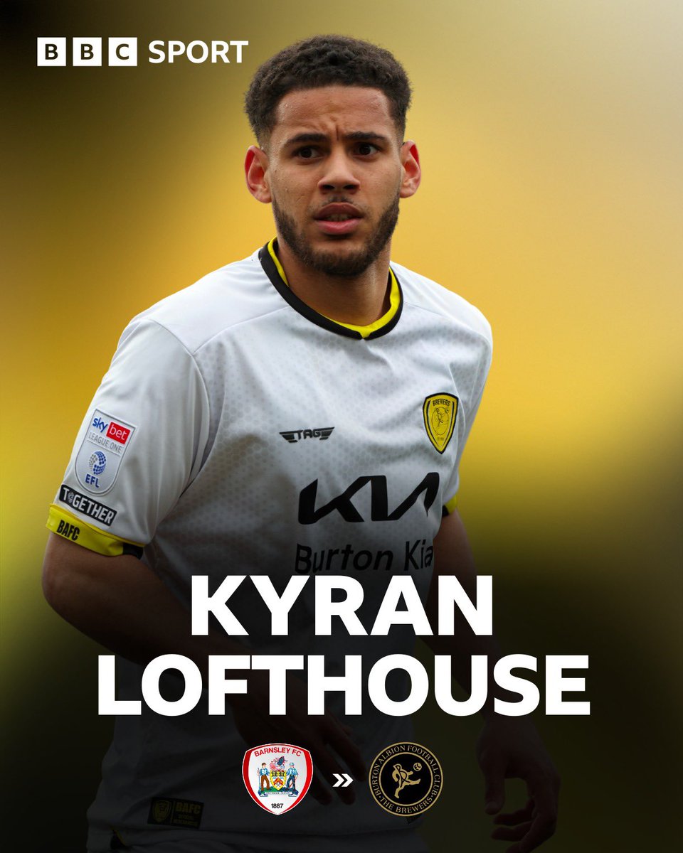 BBCDerbySport's tweet image. Burton Albion have signed Kyran Lofthouse on a 2-year deal, plus one-year option from Barnsley.
#BAFC