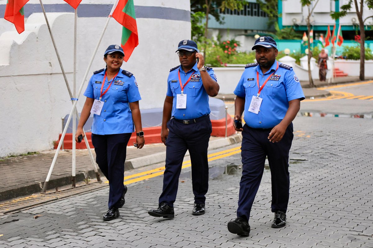 As we welcome the Hon. Prime Minister of India, Shri Narendra Modi, to the Maldives on his official state visit, Maldives Police Service is actively on the ground, working diligently to ensure the safety and security of all proceedings.