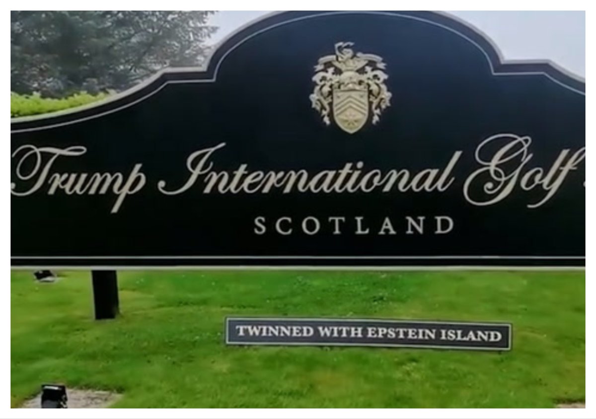 What we in Scotland think of Donald Trump. ❤️🏴󠁧󠁢󠁳󠁣󠁴󠁿