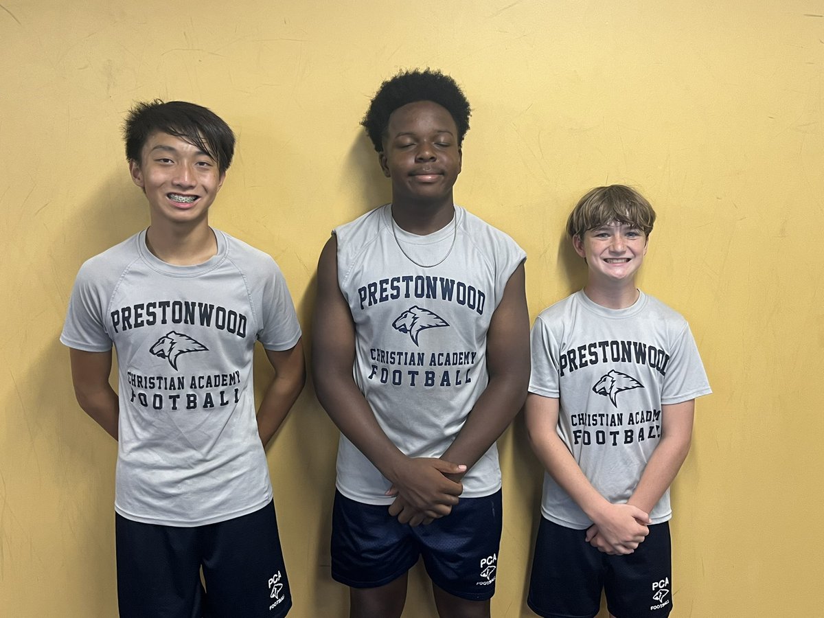 BryantStephen's tweet image. 7 Weeks of WORK by our Middle School Session!
Proud of each of them and their dedication and consistency to our program!
S/O to our week 7 performers!
Josiah, Preston, Wrona & Brody!