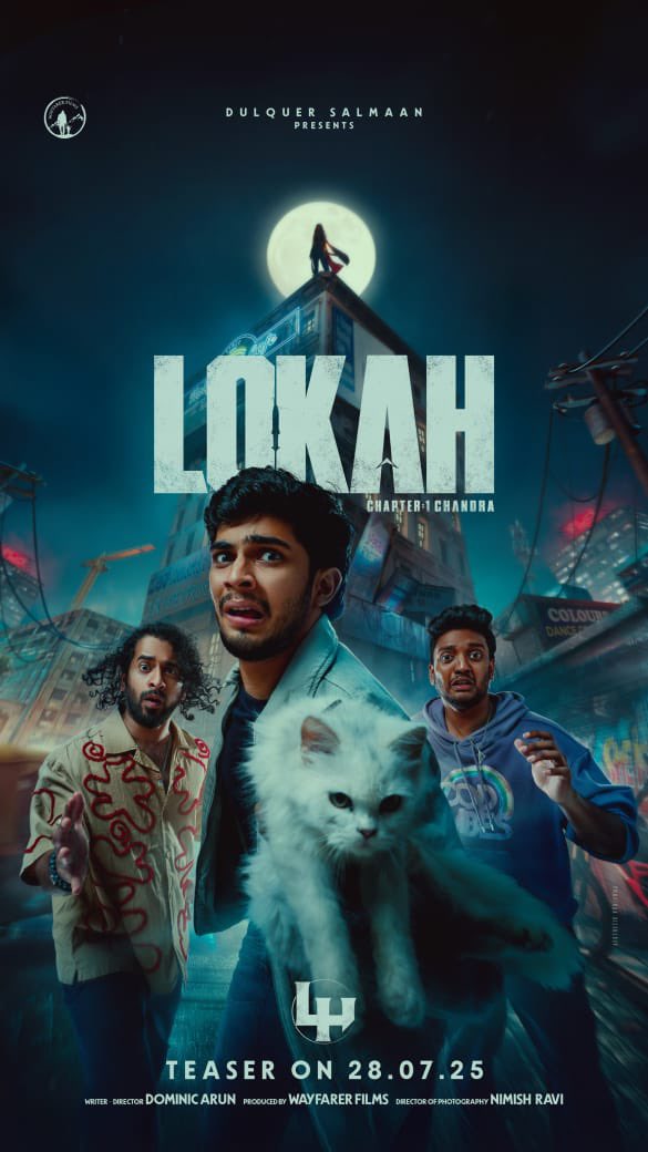 rajakumaari's tweet image. #Lokah #theyliveamongus

Stay tuned for updates! 

@DQsWayfarerFilm @dulQuer @dominicarun @NimishRavi @kalyanipriyan @naslen_ @JxBe @chamanchakko @iamSandy_Off  @AKunjamma  #SuperheroFantasy #Lokahmovie