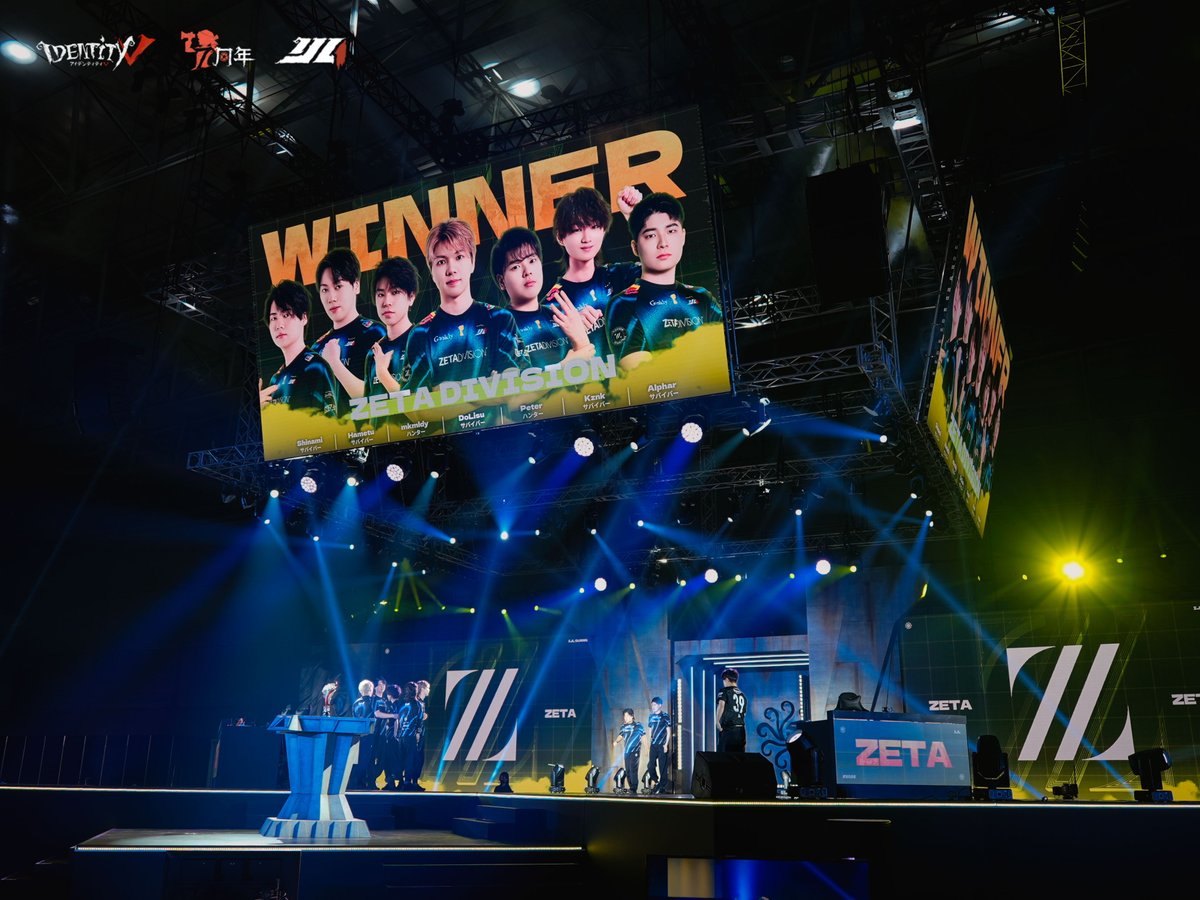 IdentityVChamp's tweet image. #25夏IJL決勝
Passions for V · 2025 Summer🌻
プレイオフDay1
現場写真
RC
ZETA
アーカイブ↓
youtube.com/watch?v=l9gs50…
#IdentityV #第五人格
#第五人格IJL
#第五人格DigDigSeven