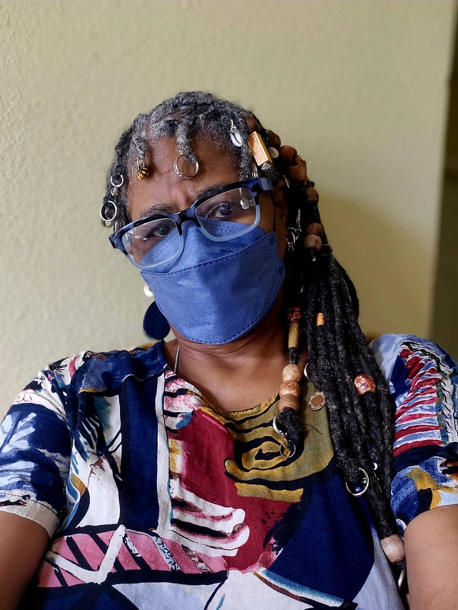 DrMarjorieRobe1's tweet image. Sometimes, I feel like I don't want to put on a mask but then 
REALITY hits, and I remember the spots on my liver swollen lymph nodes in my lungs nodules in my lungs sarcoidosis in my lungs loss of every single tooth in my mouth forced into early retirement and l #MaskUp quickly