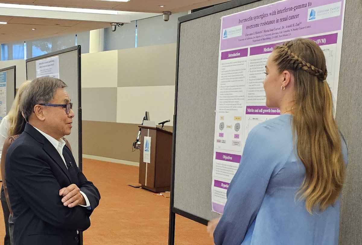CancerLouisiana's tweet image. Congratulations to LCRC&apos;s 2025 Summer Undergraduate Cancer Research Experience -SUCRE- Fellows, who are wrapping up their session this week. For the last 8 weeks, they worked with mentor scientists at @LSUHealthNO  @TulaneMedicine  and @XULA1925