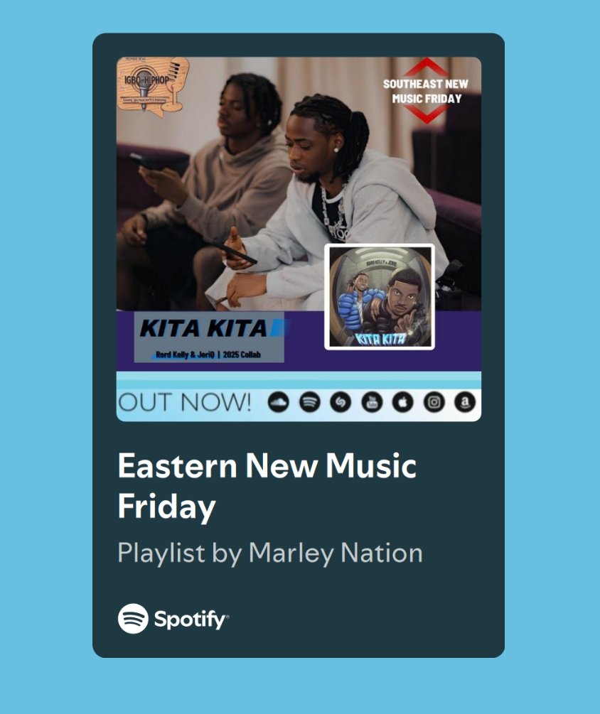 igbohiphopNG's tweet image. Back with our top pick — Best Igbo Project & Songs Release This Week.
— Listen all In one playlist open.spotify.com/playlist
🎧 Update your playlists