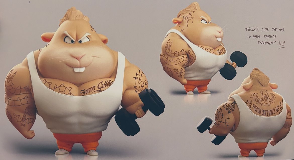 TBG2Countdown's tweet image. Concept art of Professor Marmalade from The Bad Guys 2 artbook! #TheBadGuys2