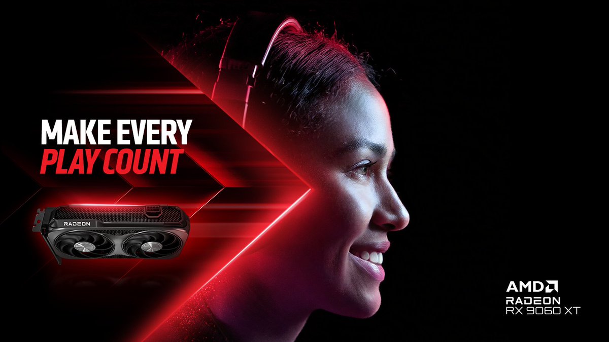 Unleash next-gen power in every play 🔥💪

The RX 9000 Series unlocks ultra-fast performance and breathtaking visuals powered by RDNA 4 architecture. 🚨🕹️

Find your next graphics card:
👉 bit.ly/RX9000