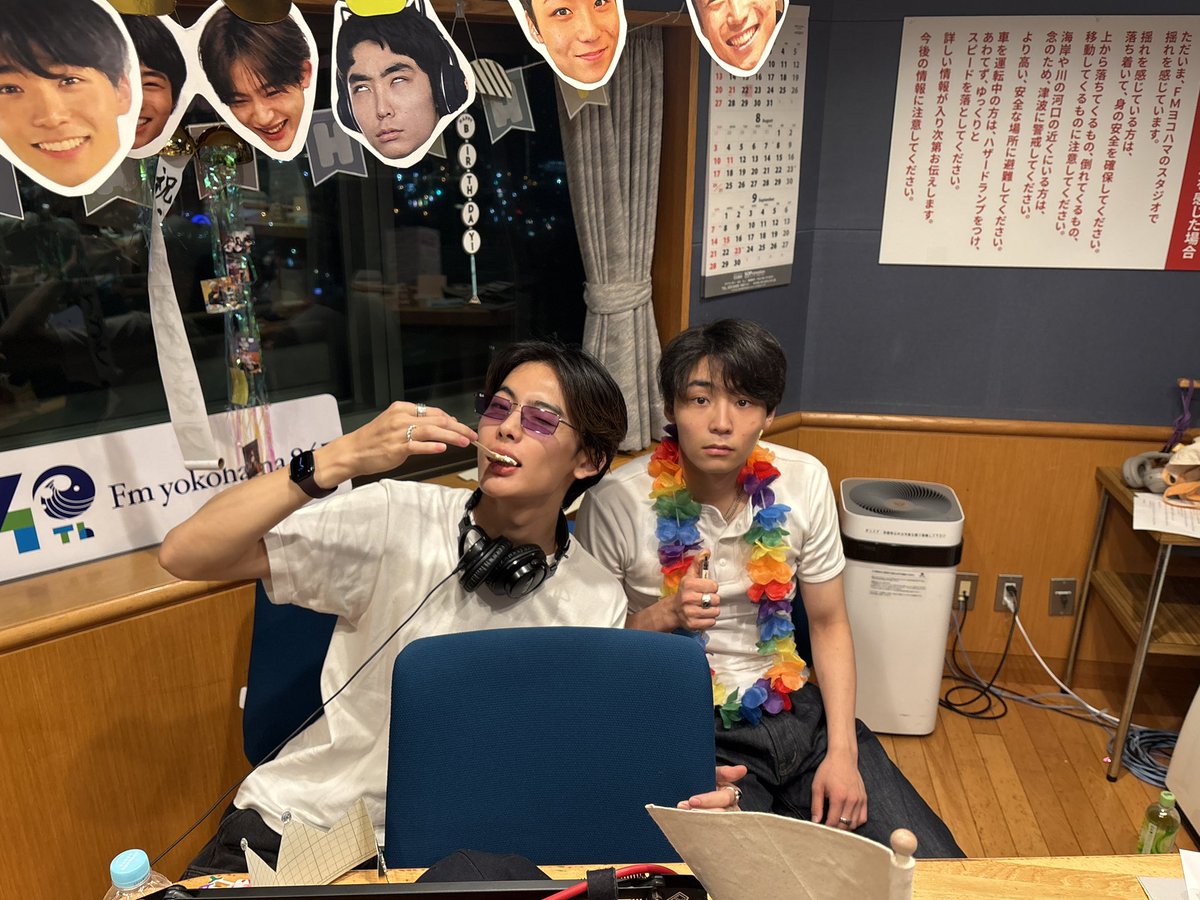 ZERO-8ありがとう
ございました〜！

ラフすぎな回でしたwwwwww
りんりんよかったね✨
ノアありがと〜！

2人の空気感すきです🫡

新曲T.G.i.Fよろしくねえ〜！
明日タオル回すぞ！

#ZERO8 #今夜はTGIF 
#八村倫太郎 #NOA #REIJI