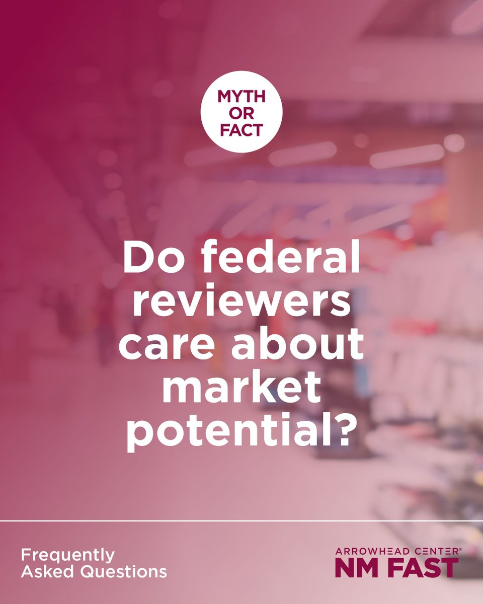 NM_Fast's tweet image. Market potential isn’t just a nice bonus—it’s often a required part of the proposal review process. That’s why NM FAST helps clients craft strong commercialization strategies from the start.