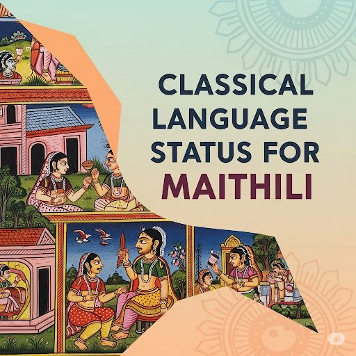 RajanTirhutiya's tweet image. Maithili is not fading—its speakers are rising.
And we won’t stop till we see it recognized as a Classical Language of India.
Join the movement.
#ClassicalStatusForMaithili #MaithiliPride
#Classical_Language_Maithili