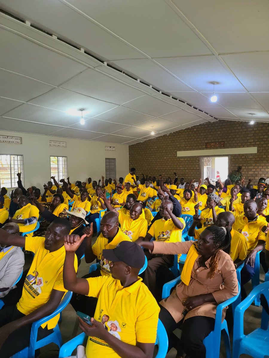 AchomEmily's tweet image. Calvin Echodu is making waves in his quest for the NRM Vice Chairperson Eastern Region position! He has today afternoon met with delegates from Kotindo Municipality, Kotindo district, and Abim, where he was warmly welcomed by District Chairperson Dr. Lochap Paul
#CalvinforEastern