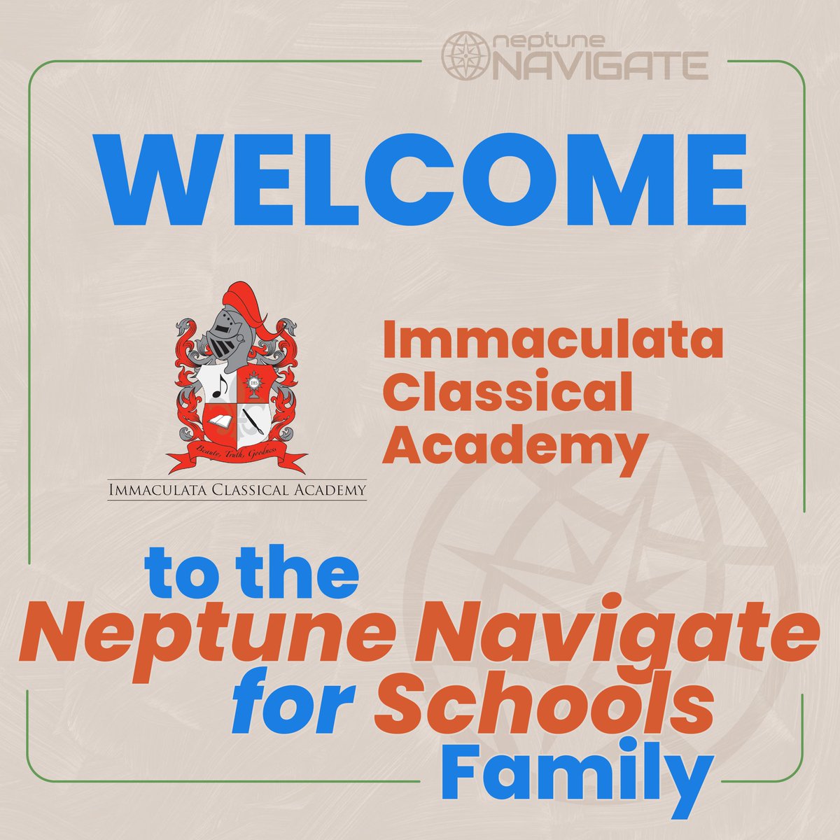 Welcome to the Neptune Navigate family, Immaculata Classical Academy in Kentucky! We’re excited to start this partnership and can’t wait to see the positive impact our digital citizenship curriculum will have on your students.