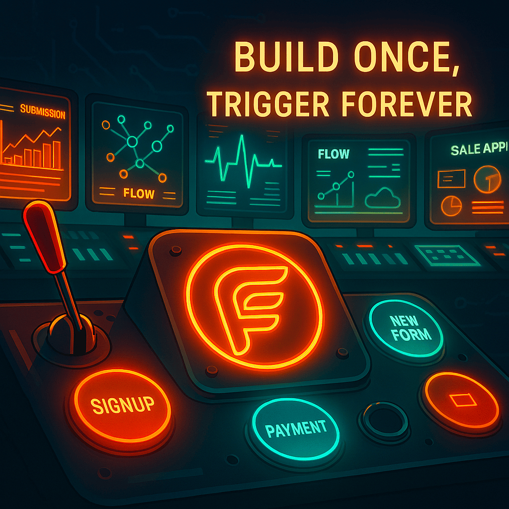 Flowgrammers's tweet image. Trigger Thinking = Leverage Thinking
What’s the difference between a founder and a flow-builder?
Triggers.
They don’t wait—they design workflows that listen and react.
❓What could a trigger-based system do for your sales or onboarding?