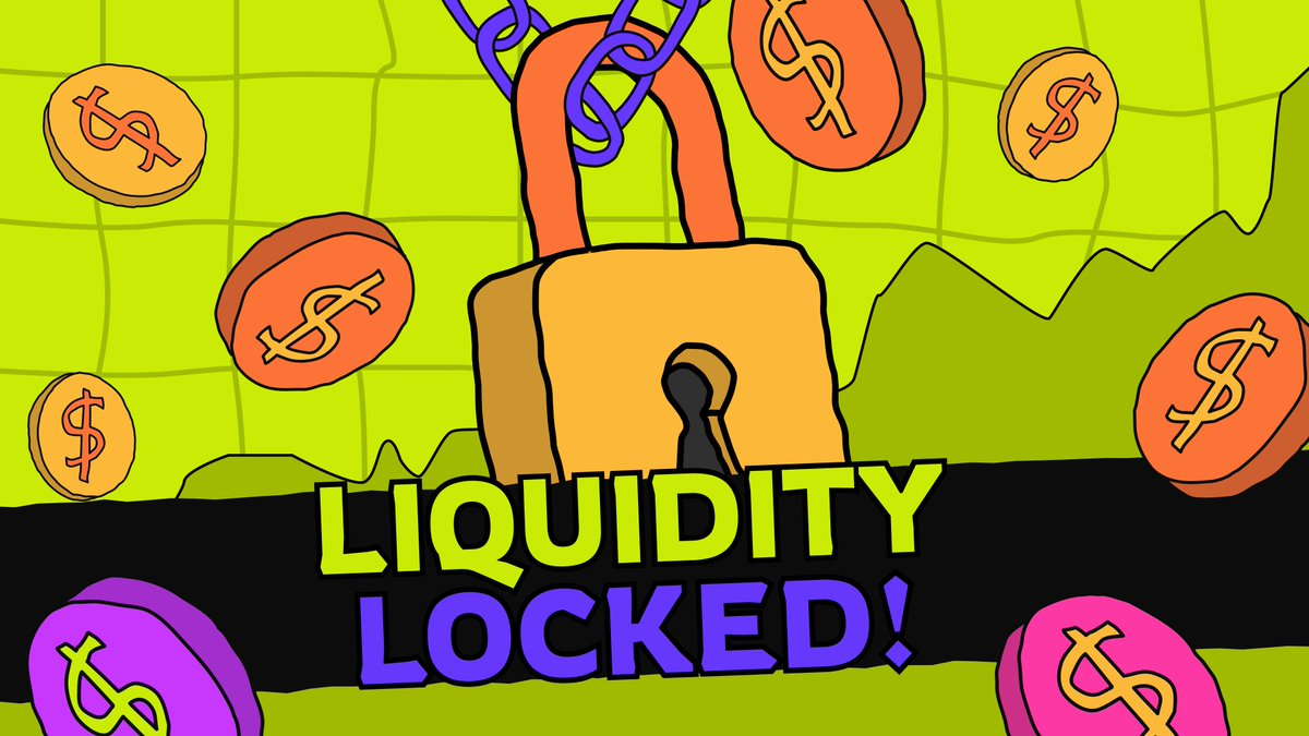 WagmiHub's tweet image. 🔒 $INFOFI Liquidity Locked & Loaded!
Today, the $INFOFI liquidity has been locked on the Solana network ensuring your tokens stay safe and the game remains fair: solscan.io/tx/3fbUfLKZW7r…
🔍 What does that mean?
• Locked LP = zero risk of rugpull;
• Floor price support = less…
