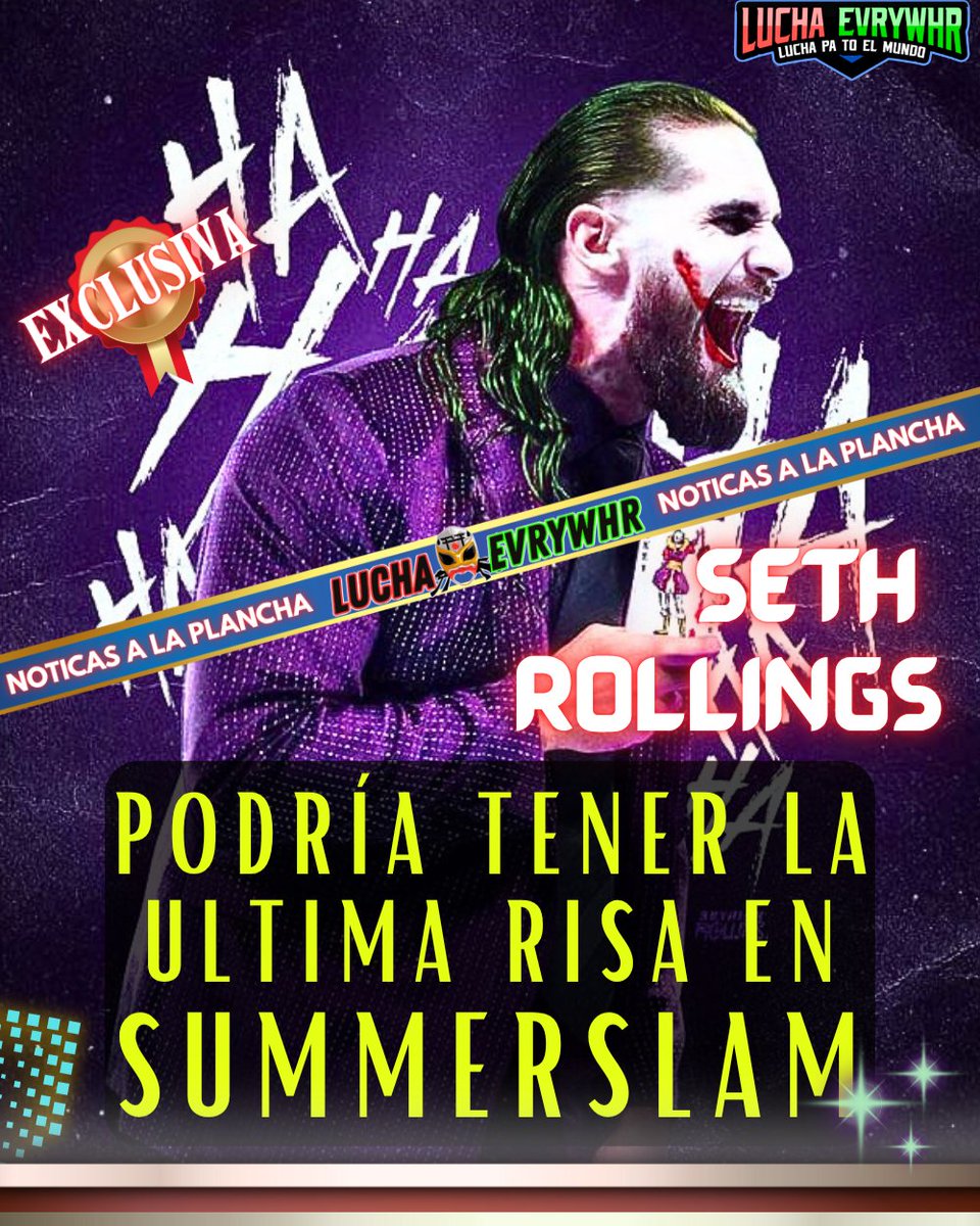 WWE prepara un SWERVE para SummerSlam 

Detalles de la exclusiva en el enlace
⬇️⬇️⬇️⬇️⬇️⬇️

instagram.com/p/DMiMtkMOKvP/…