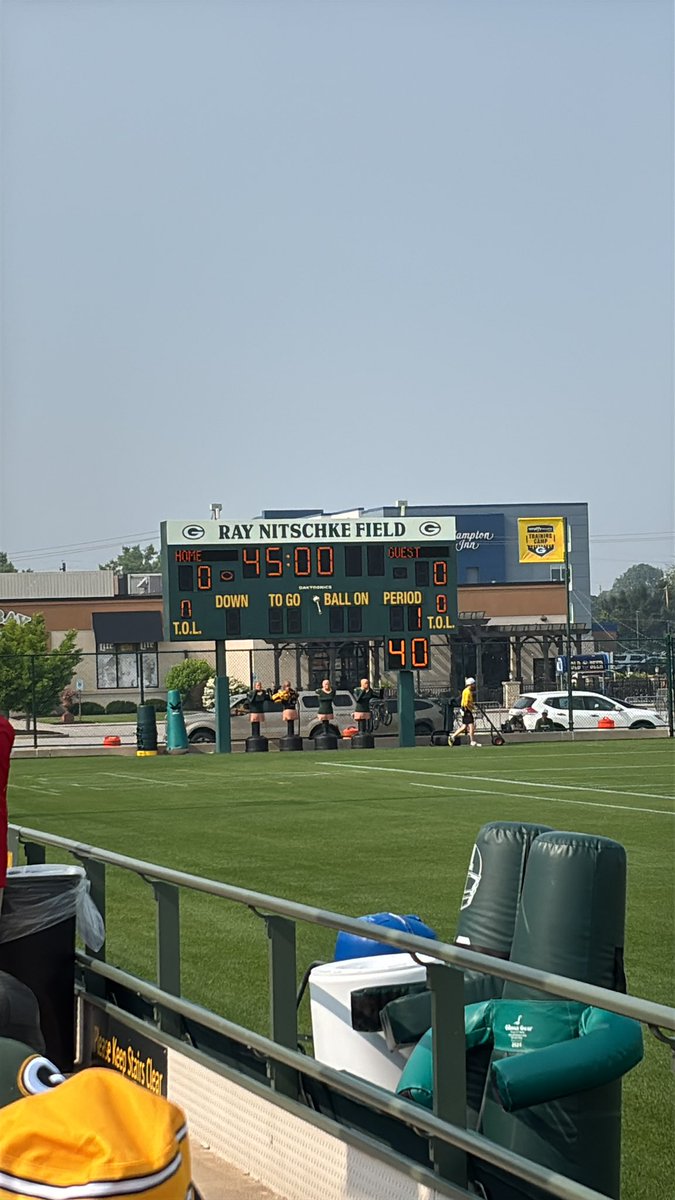 Matt_Fra_'s tweet image. ⏲️ 45 minutes until the 3rd training camp practice of 2025 for the Green Bay Packers.
What should I watch for today?
AMA. 👇