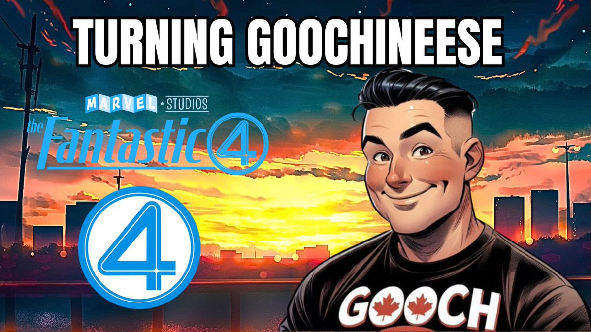 Turning Goochineese! Come join me at 12pm EST/9am PST as I give my opinion with SPOILERS on the Fantastic Four First Steps1. I hope to see you there! #anime #marvel #FantasticFour📷  
Link  Below: