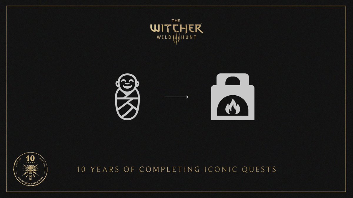 thewitcher's tweet image. Will you dare to do what needs to be done? 🔥
#10YearsofTheWitcher3