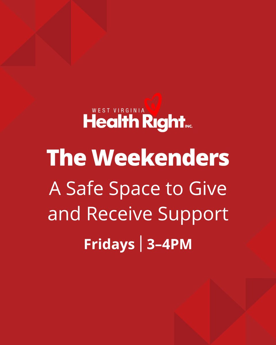 Looking for support on your recovery journey? 

Join The Weekenders Recovery Group on Fridays from 3–4 PM at our East End Clinic. It’s free, peer-led, and totally judgment-free. Come as you are.  
bit.ly/44S89hA