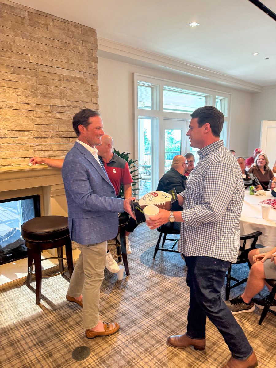 SoonerClub's tweet image. A Night with Nagy in OKC ☝️🏈
Thank you to everyone who came out to hear from our general manager & support @OU_Football!
#InvestInChampions