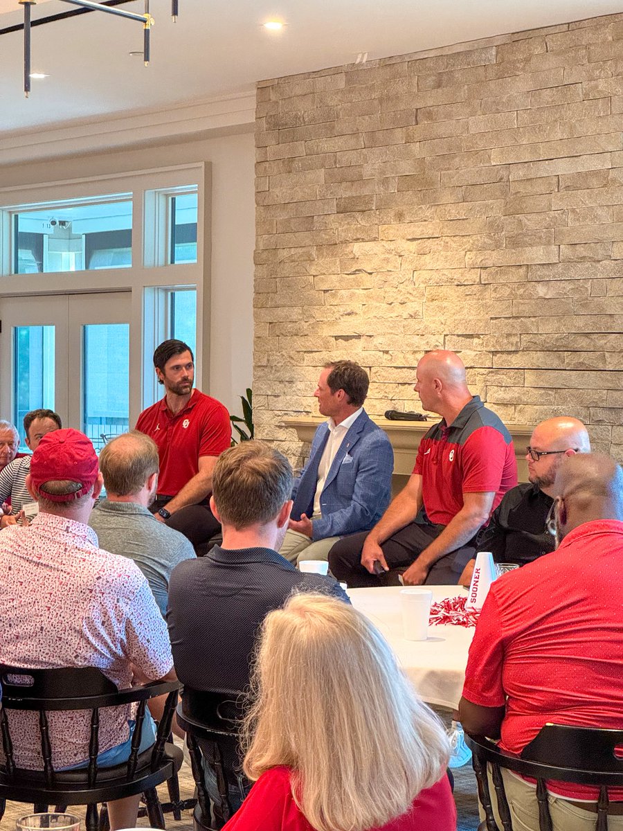 SoonerClub's tweet image. A Night with Nagy in OKC ☝️🏈
Thank you to everyone who came out to hear from our general manager & support @OU_Football!
#InvestInChampions
