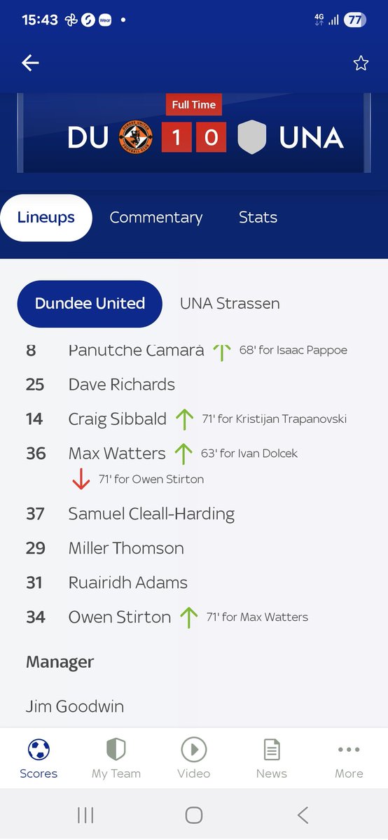jamiewhalley87's tweet image. What happened with Watters last night?
Gets subbed on for his European football, lasted 8 mins before he was subbed back off!

Sorry Dundee hes sold as seen... NO REFUNDS