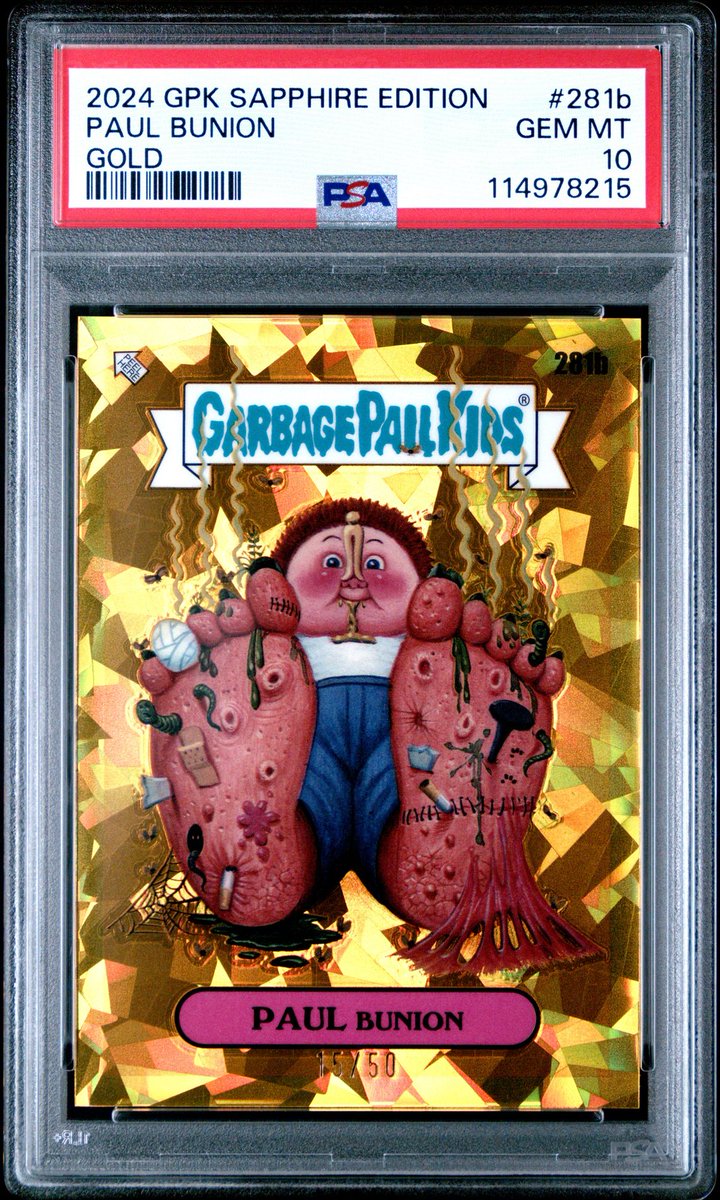 JayBobSons's tweet image. I am so pumped about these PSA 10 GPK chromies! I know I don't see a lot of GPK on the TL, but show me some of your favs if you got em! #gpk